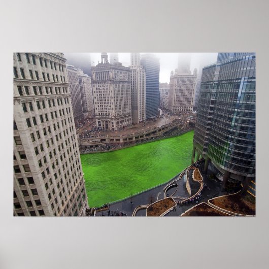 St. Patricks Day, Chicago Poster (Vorne)