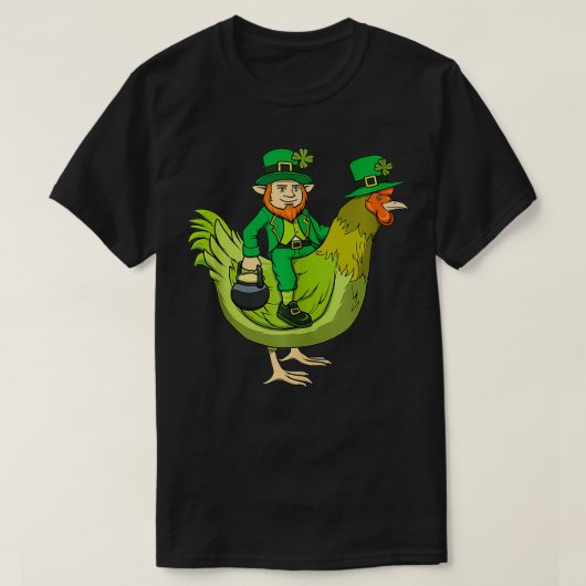 St Patricks Day Chicken St Patricks Day T-Shirt (Design vorne)