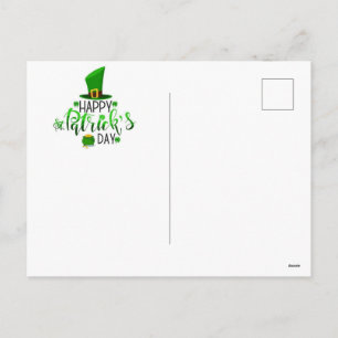 St. Patrick's Day Chihuahua-Hund Feiertagspostkarte