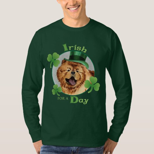 St. Patrick's Day Chow T-Shirt (Vorderseite)