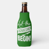 St. Patricks Day Chugging Flaschenkühler (Flaschenvorderseite)