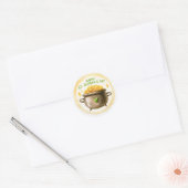 St. Patrick's Day Classic Round Sticker (Umschlag)