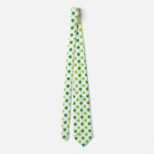 St. Patrick's Day Clover Blätter Pattern-54601 Krawatte (Rückseite)