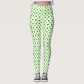 St. Patrick's Day Clover Blätter Pattern-54601 Leggings (Vorderseite)