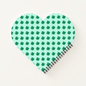 St. Patrick's Day Clover Blätter Pattern-54601 Notizblock (Rückseite)