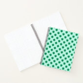 St. Patrick's Day Clover Blätter Pattern-54601 Notizblock (Innenseite)