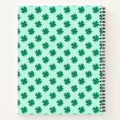 St. Patrick's Day Clover Blätter Pattern-54601 Notizblock (Rückseite)