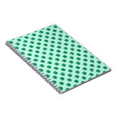 St. Patrick's Day Clover Blätter Pattern-54601 Notizblock (Rechte Seite)