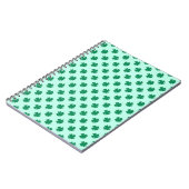 St. Patrick's Day Clover Blätter Pattern-54601 Notizblock (Linke Seite)