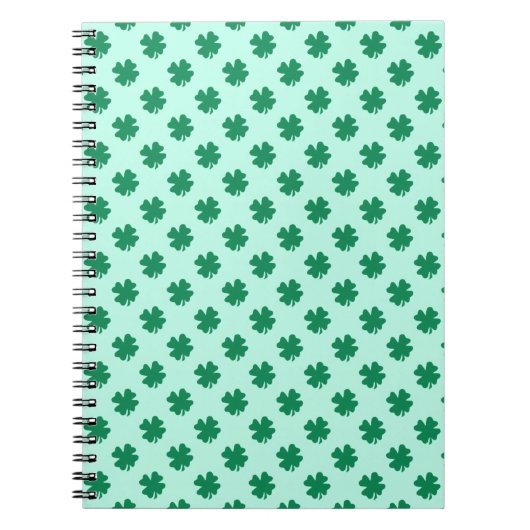 St. Patrick's Day Clover Blätter Pattern-54601 Notizblock (Vorderseite)