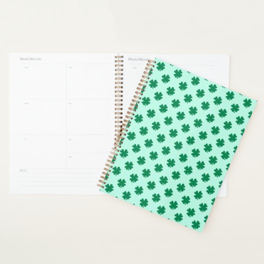 St. Patrick's Day Clover Blätter Pattern-54601 Planer (Anzeige)