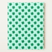 St. Patrick's Day Clover Blätter Pattern-54601 Planer (Rückseite)