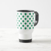 St. Patrick's Day Clover Blätter Pattern-54601 Reisebecher (VorderseiteRechts)
