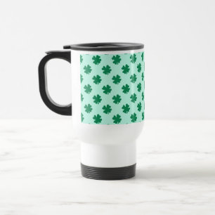 St. Patrick's Day Clover Blätter Pattern-54601 Reisebecher