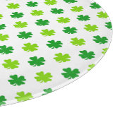 St. Patrick's Day Clover Blätter Pattern-54601 Schneidebrett (Ecke)