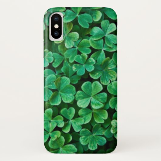 St. Patrick's Day Clover Case-Mate iPhone Hülle (Rückseite)