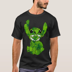 St Patricks Day Clover Fill T-Shirt