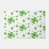 St Patrick's Day Clover Fußmatte (Vorderseite)
