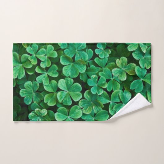 St. Patrick's Day Clover Handtuch (Handtuch)