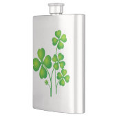 St. Patrick's Day Clover + Ihre Ideen Flachmann (Links)
