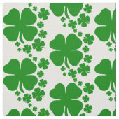 St Patricks Day Clover Kleeblatt Muster Design Stoff (Muster)