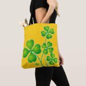 St. Patrick's Day Clover / Kleeblatts + Ihre Ideen Tasche (Von Nahem)
