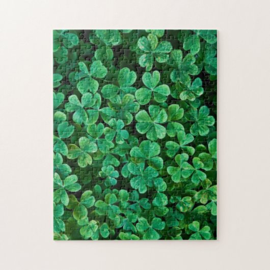 St. Patrick's Day Clover Patch Puzzle (Vertikal)