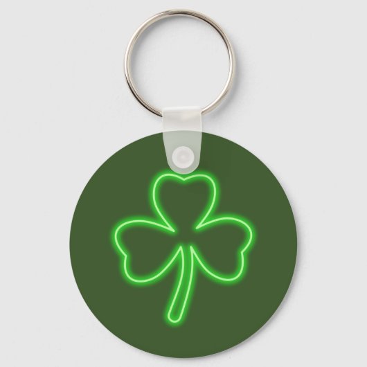 St. Patrick's Day Clover Schlüsselanhänger (Vorderseite)