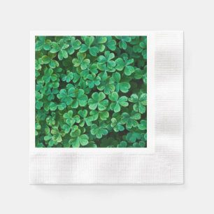 St. Patrick's Day Clover Serviette