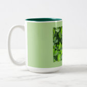 St. Patrick's Day Clover Zweifarbige Tasse (Links)