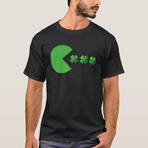 St Patricks Day Clovers Funny Boys Girls T-Shirt