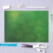 St. Patrick's Day - Clovers/Kleeblatts Seidenpapier (Handwerk)
