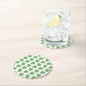 St. Patrick's Day Clovers Paper-Untersetzer Untersetzer (Vor Ort)