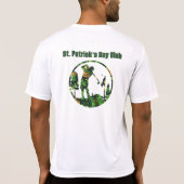 St. Patrick's Day Club am grünen T - Shirt (Rückseite)