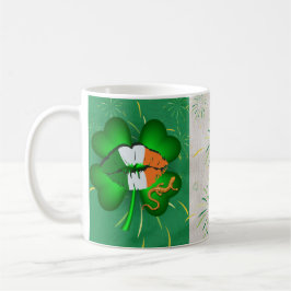 St Patrick's Day Coffee Tasse