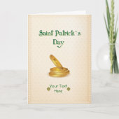 St. Patricks Day Coins |Zolltarif | Karte (Vorderseite)