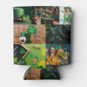 St. Patrick's Day Collage Dosenkühler (Vorderseite)
