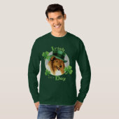 St. Patrick's Day Collie T-Shirt (Vorne ganz)