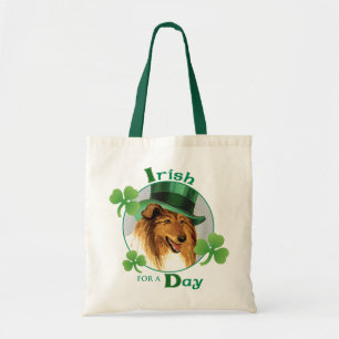 St. Patrick's Day Collie Tragetasche