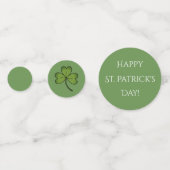 St. Patrick's Day Confetti Konfetti (Vorderseiten)