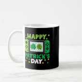 St Patricks Day Controller Video Game Kids Boy Tod Kaffeetasse (Links)