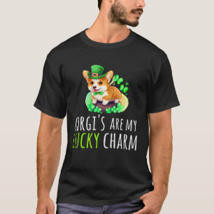 St. Patrick's Day Corgi Glücksbringer Leprechaun T T-Shirt