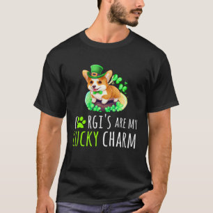 St Patrick's Day Corgi Glücksbringer Leprechaun Ta T-Shirt