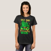 St Patricks Day Costume Let Shenanigans Begin Lepr T-Shirt (Vorne ganz)