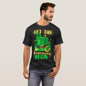 St Patricks Day Costume Let Shenanigans Begin Lepr T-Shirt (Vorne ganz)