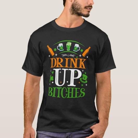 St Patrick's Day Costume Saint Paddy's Irish Toast T-Shirt (Vorderseite)