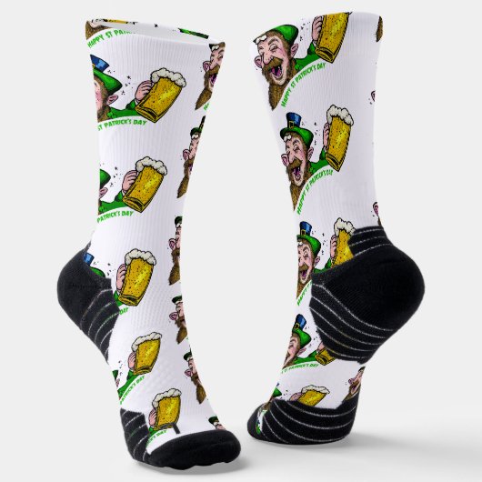 St Patrick's Day Crew Socks Socken (Gewinkelt)