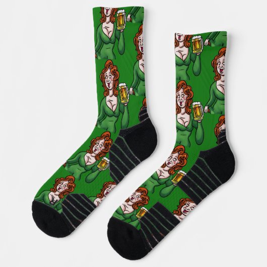 St Patrick's Day Crew Socks Socken (Links)
