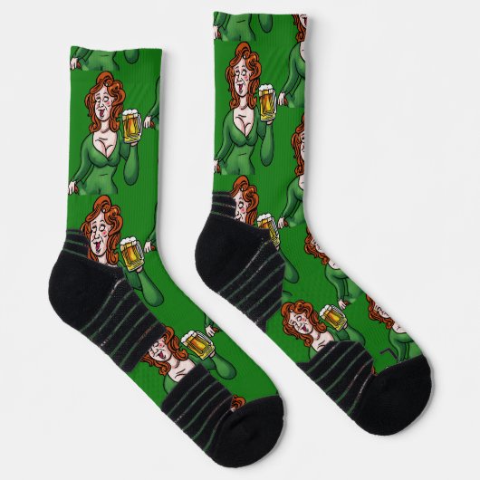 St Patrick's Day Crew Socks Socken (Rechts)