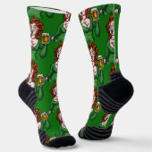 St Patrick's Day Crew Socks Socken (Gewinkelt)